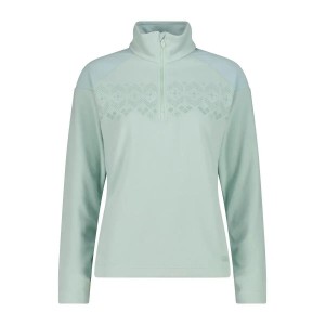Polar 1/2 zipp z nadrukami z przodu damski CMP Arctic Fleece