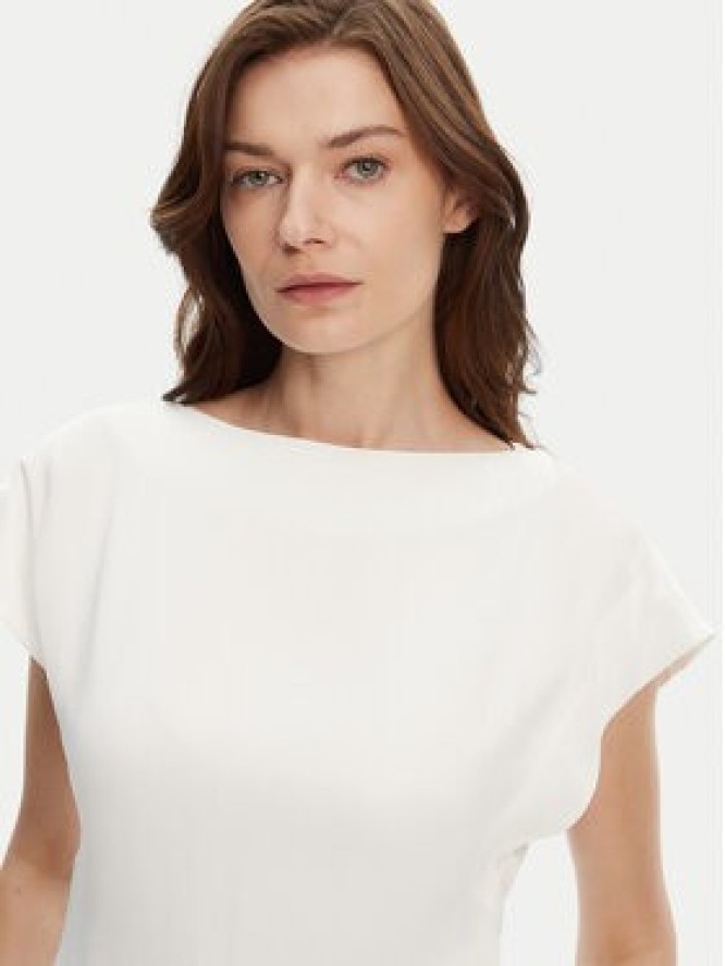 BOSS Bluzka Bavati 50541815 Écru Regular Fit