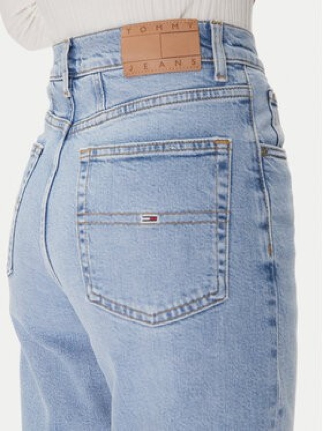 Tommy Jeans Jeansy Mom Jean Uh Tpr Bi0112 Co DW0DW20041 Niebieski Regular Fit