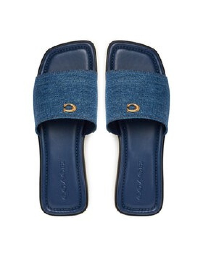 Coach Klapki Florence CAR62 Niebieski