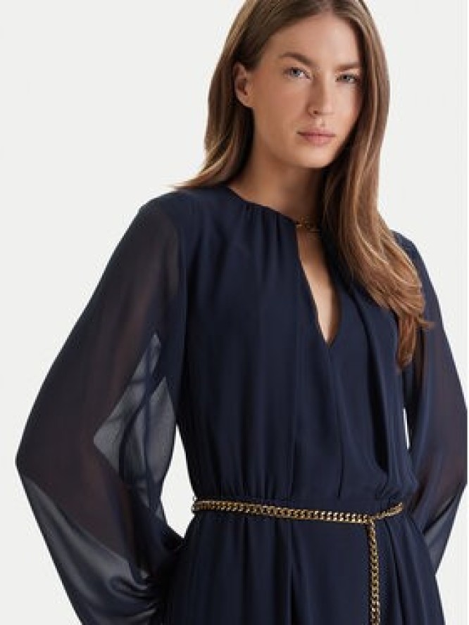 Marciano Guess Sukienka wieczorowa 6RGK19 7429A Granatowy Regular Fit