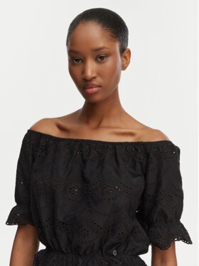 Guess Bluzka W6GP47 K3336 Czarny Regular Fit