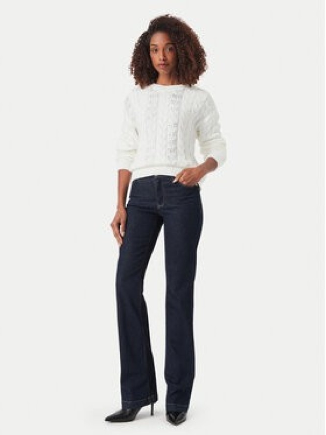 Guess Sweter W6YR21 Z0965 Biały Regular Fit