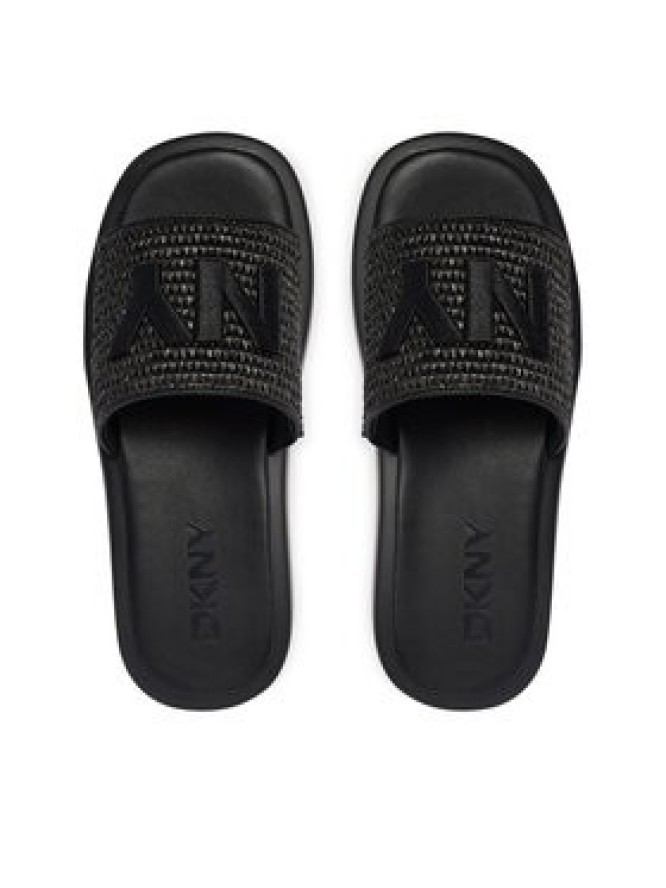 DKNY Klapki Ondara K2697988 Czarny
