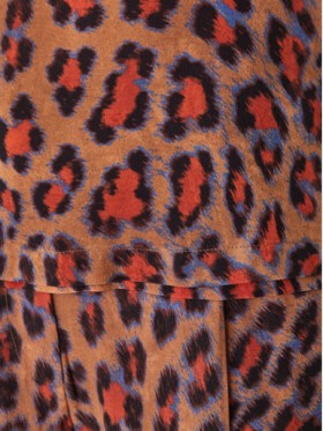 LOLA CASADEMUNT Top MS2615033 Brązowy Regular Fit