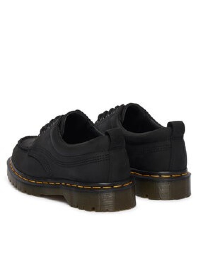 Dr. Martens Półbuty Lowell 4 Eye Crazy Horse Leather Moc DM43679001 Czarny