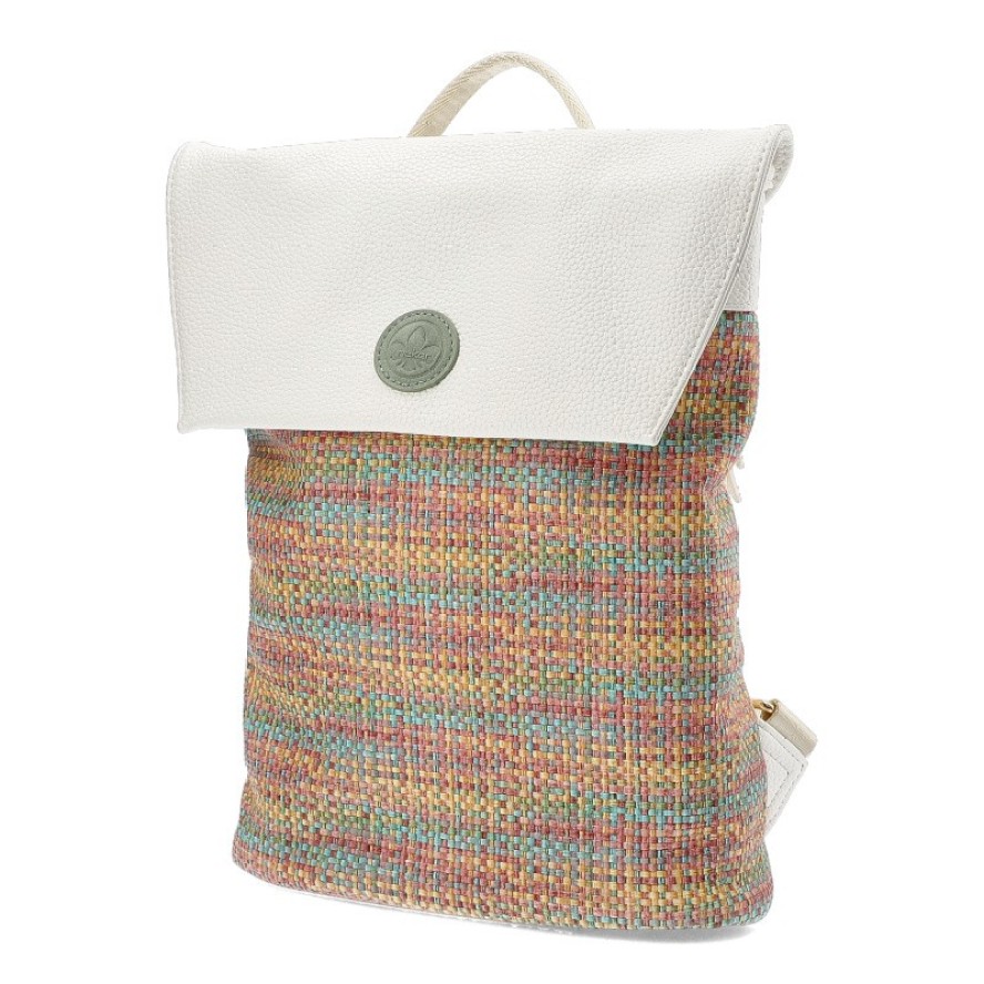 Kolorowy Stylowy Plecak Damski Rieker