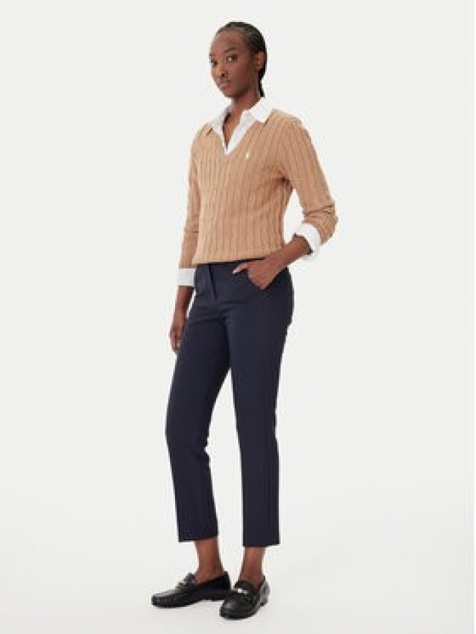 Polo Ralph Lauren Sweter 211B16797001 Beżowy Slim Fit