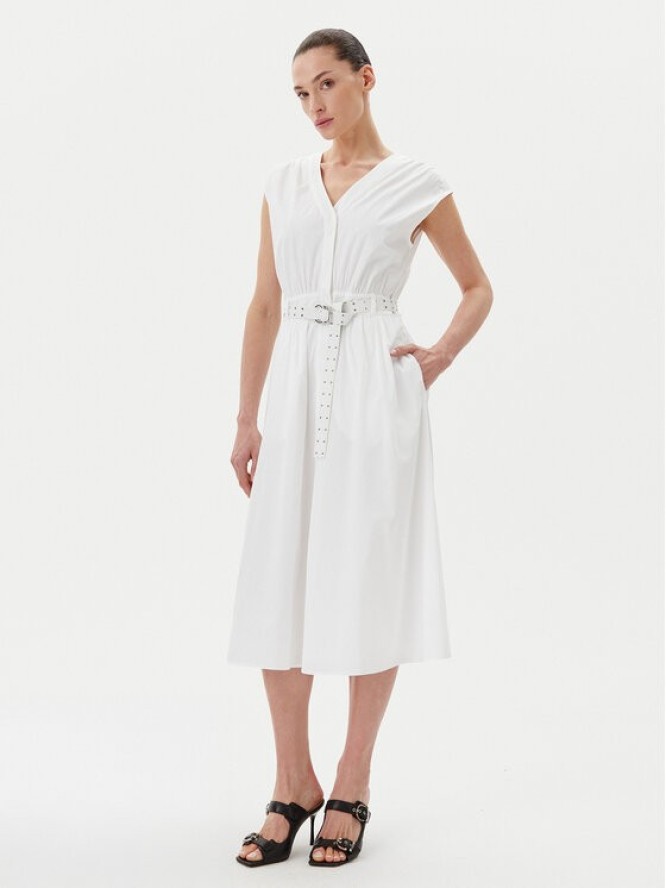 MICHAEL Michael Kors Sukienka codzienna MS5830KF4C Biały Regular Fit