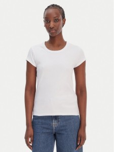 BOSS T-Shirt C_Ecute 50554675 Biały Slim Fit