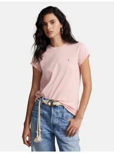 Polo Ralph Lauren T-Shirt 211898698004 Różowy Regular Fit