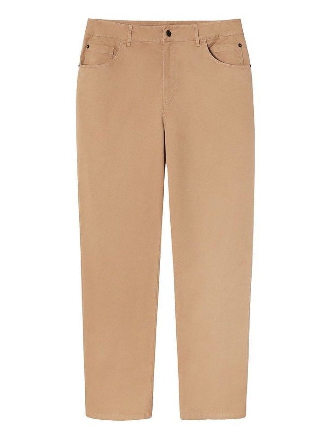 TATUUM Spodnie w kolorze jasnobrązowym rozmiar: 40