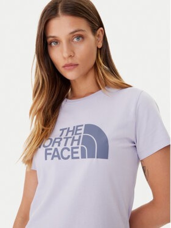 The North Face T-Shirt Easy NF0A8A6D Fioletowy Regular Fit