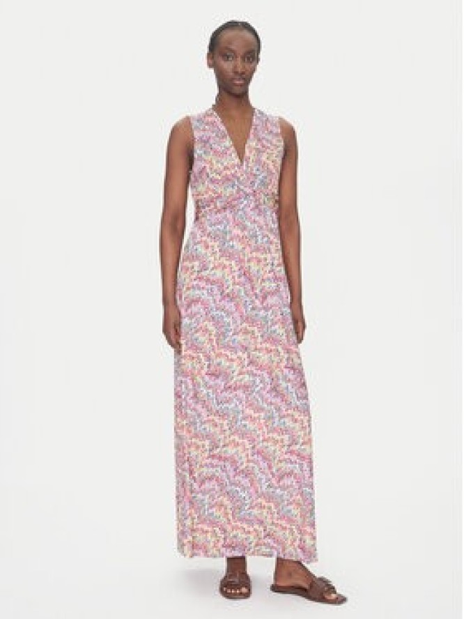 Morgan Sukienka letnia 251-RPOKA Kolorowy Regular Fit