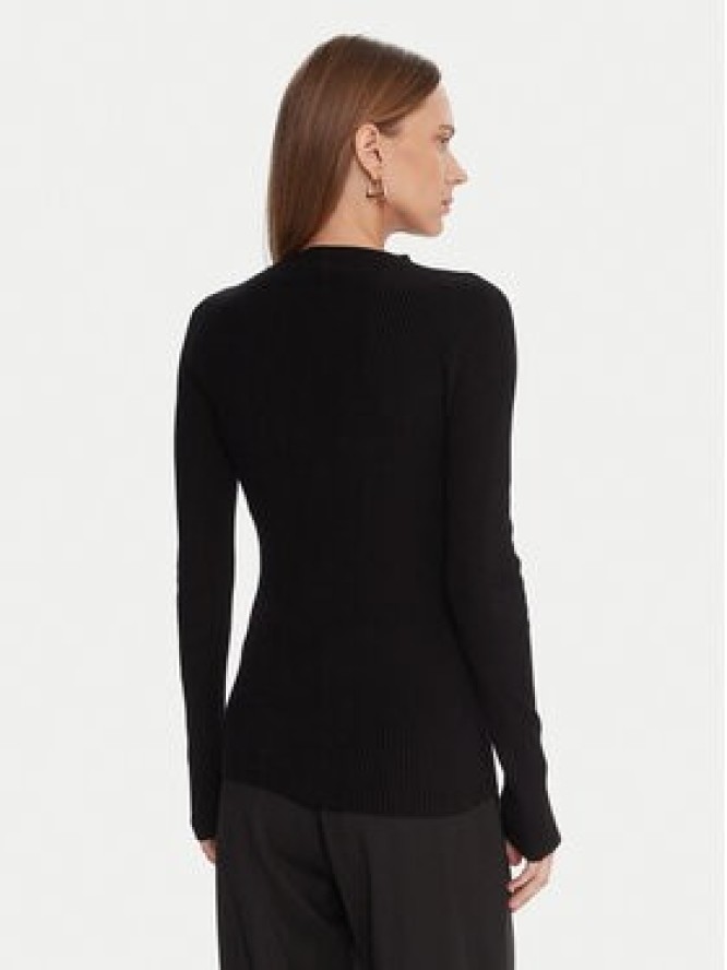 Kontatto Sweter 3M0809C Czarny Slim Fit