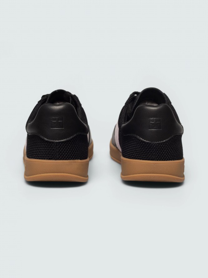 sneakersy damskie czarne rr274827 906
