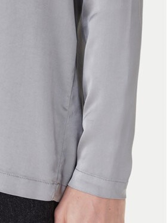 ViCOLO Bluzka TF0244 Szary Regular Fit