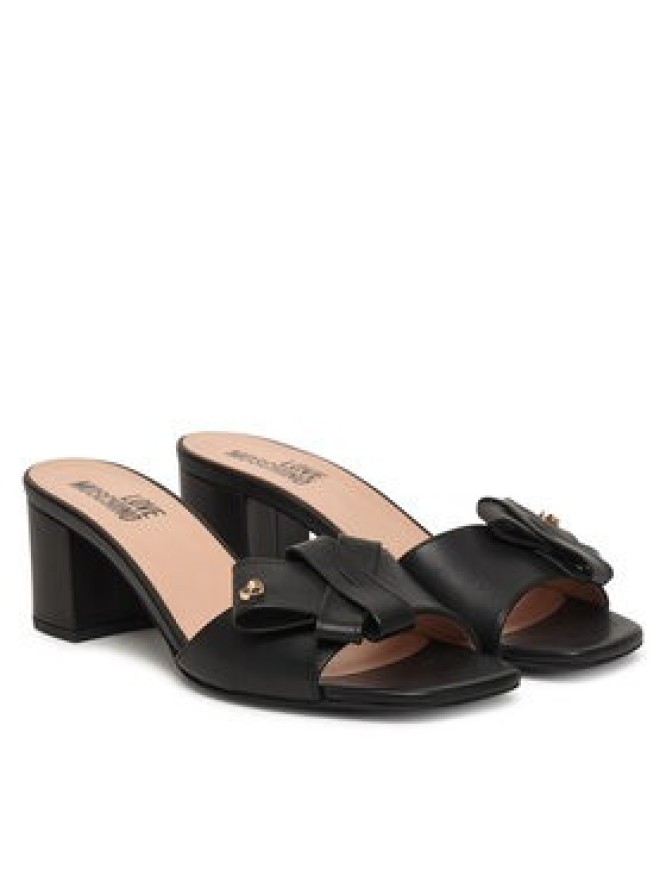LOVE MOSCHINO Klapki JA28115G0OIE0000 Czarny