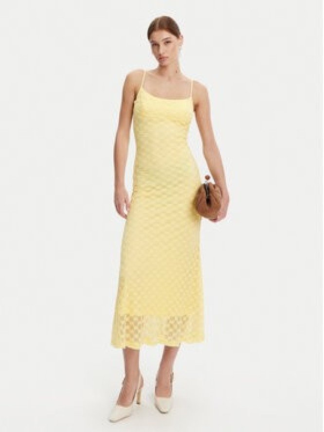 Bardot Sukienka koktajlowa 57998DB1 Żółty Regular Fit