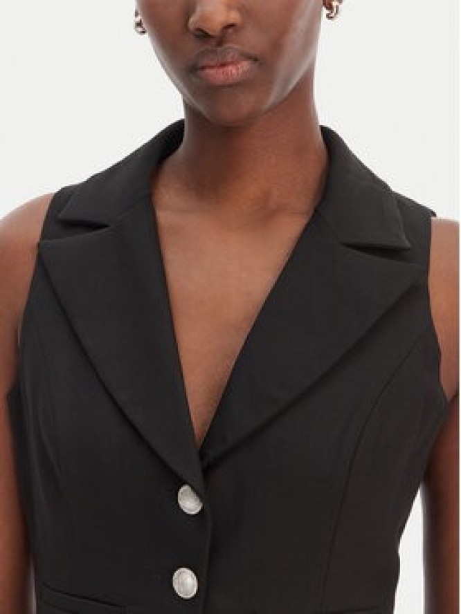 Morgan Kamizelka 251-CJANA.F Czarny Slim Fit