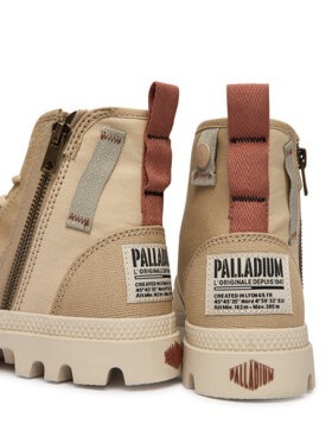 Palladium Trapery Pampadetroitzip Su 94612-221-M Beżowy