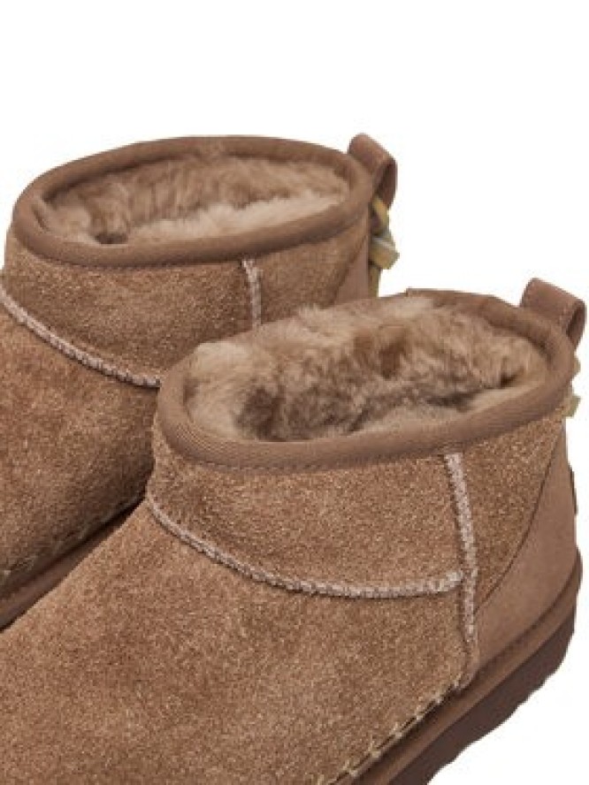 Ugg Śniegowce W Classic Ultra Mini Biarritz 1171538 Beżowy