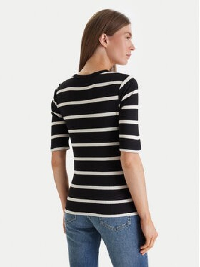 Tommy Hilfiger T-Shirt WW0WW47308 Czarny Slim Fit