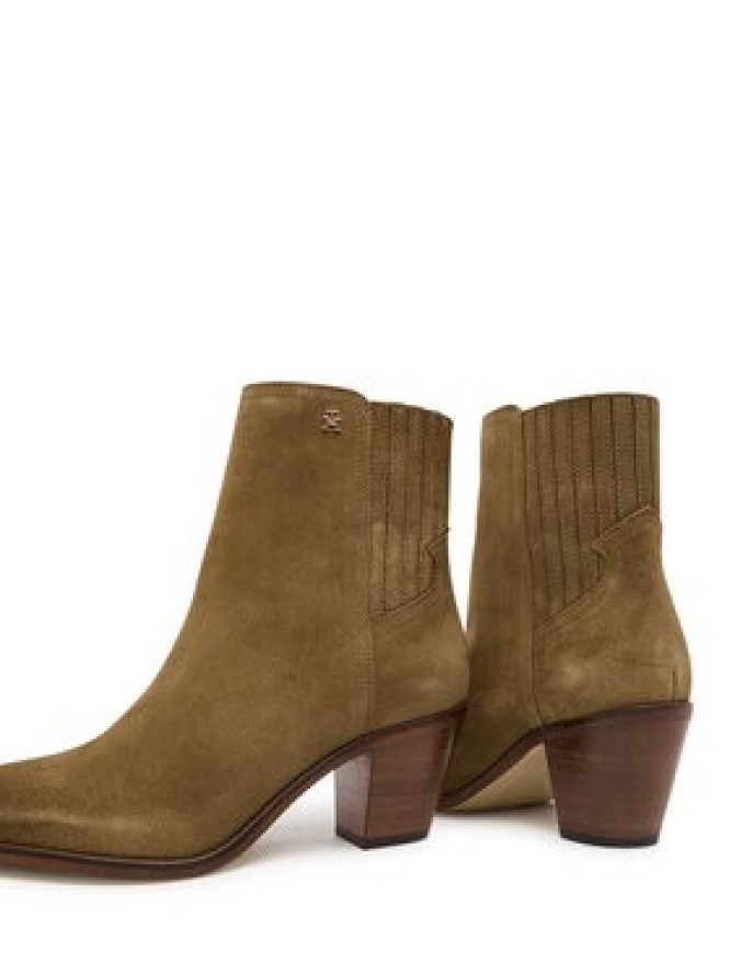 Tommy Hilfiger Botki Western FW0FW08888 Brązowy