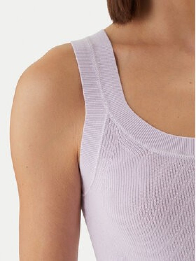 Calvin Klein Jeans Top LV047F355G Różowy Slim Fit