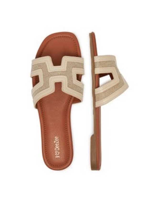 DeeZee Klapki R-28 Beżowy