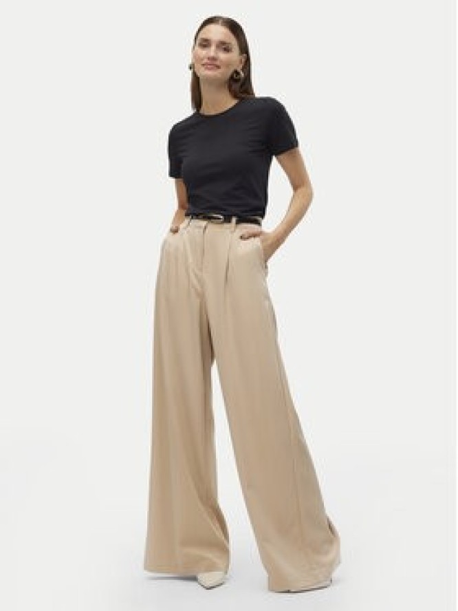 Vero Moda T-Shirt Lulu 10323755 Czarny Regular Fit