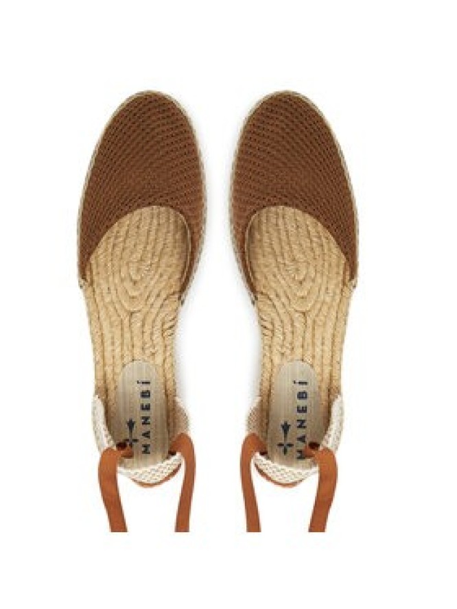 Manebi Espadryle H 2.7 P0 Brązowy