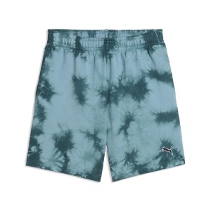 Młodzieżowe luźne szorty Essentials z efektem tie-dye PUMA