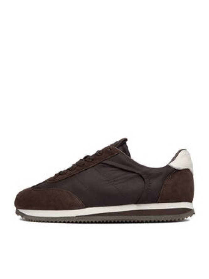 GINO ROSSI Sneakersy C-7657D Brązowy ciemny