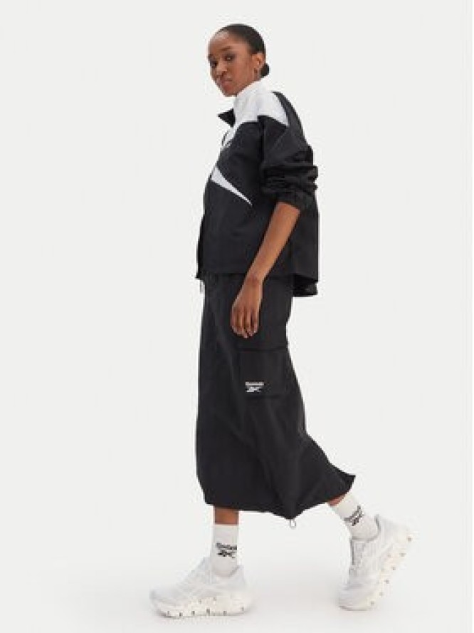 Reebok Spódnica midi Gabrielle RK25513CCW Czarny Regular Fit