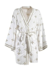 BLE Kimono w kolorze złoto-białym rozmiar: onesize