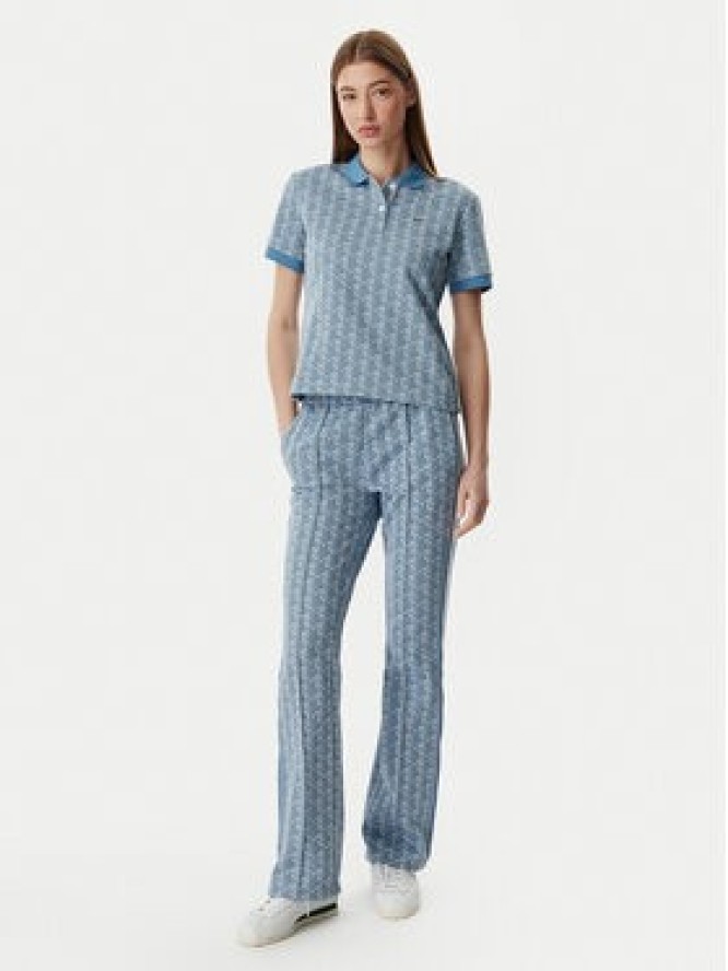 Lacoste Spodnie dresowe XF9313 Niebieski jasny Regular Fit