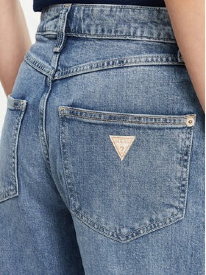 Guess Jeansy W5YA1C D5QP2 Niebieski Regular Fit