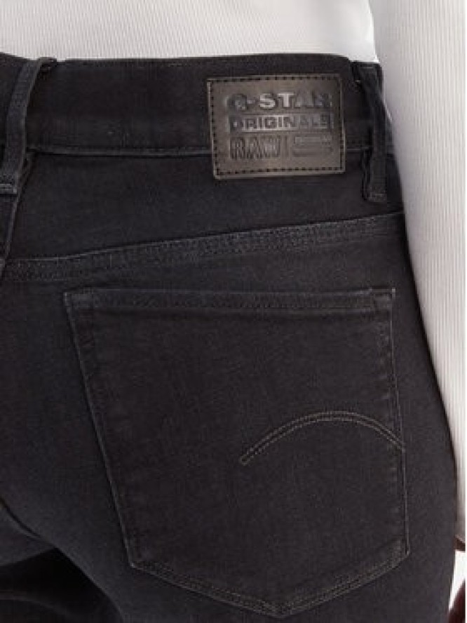 G-Star Raw Jeansy D21290-A634 Czarny Flare Fit