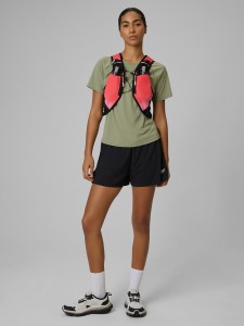 4F Spodenki do biegania szybkoschnące damskie - czarne S