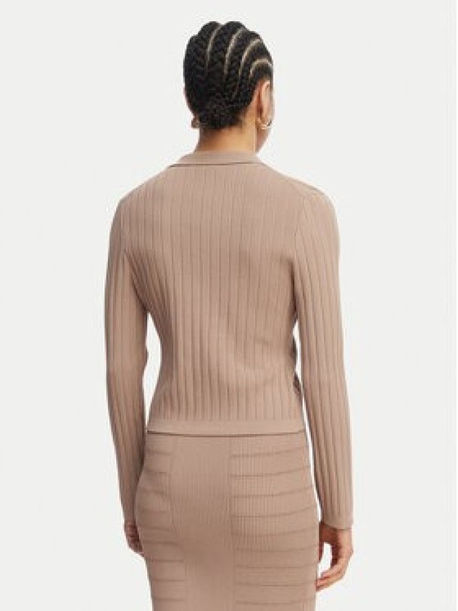 Guess Kardigan W5YR11 Z0130 Beżowy Regular Fit
