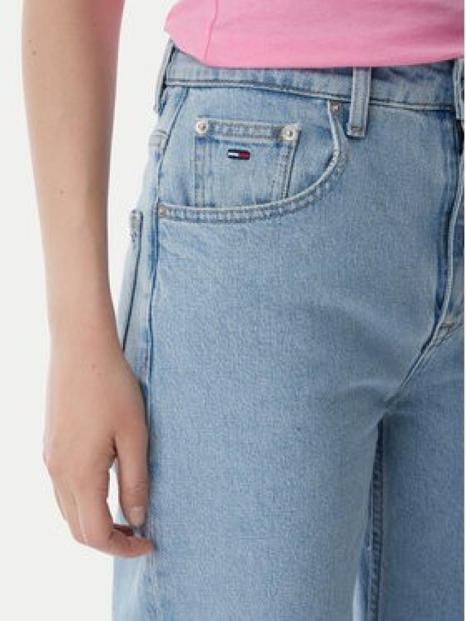Tommy Jeans Jeansy Mia DW0DW23112 Niebieski jasny Straight Fit