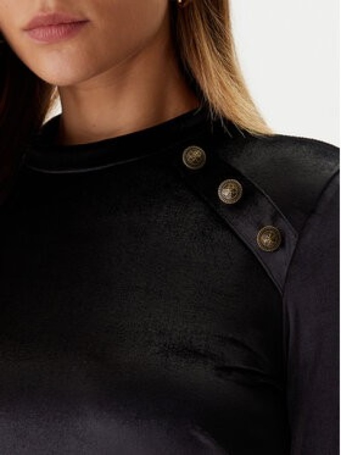 Guess Sukienka koktajlowa W5BK38 KCN22 Czarny Slim Fit