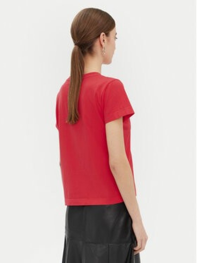 PINKO T-Shirt 100373 A228 Czerwony Regular Fit