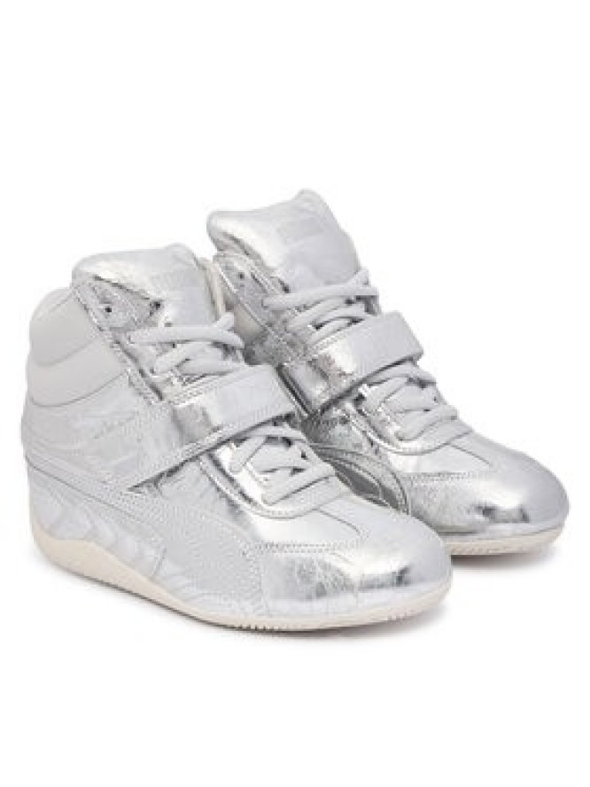 Puma Sneakersy Speedcat Wedge Lustre Wns 408366 01 Srebrny