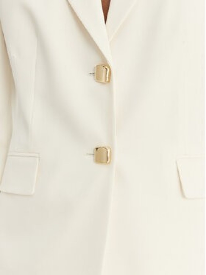 HUGO Marynarka Asmalla 50561450 Écru Regular Fit