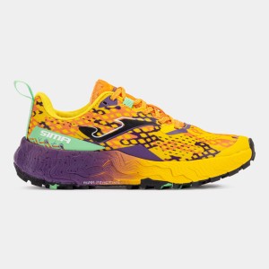Damskie buty do biegania Joma Sima pomarańczowo-fioletowe rozmiar 41
