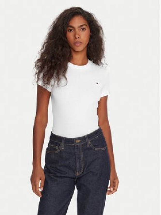 Tommy Jeans Komplet t-shirtów DW0DW21366 Kolorowy Slim Fit