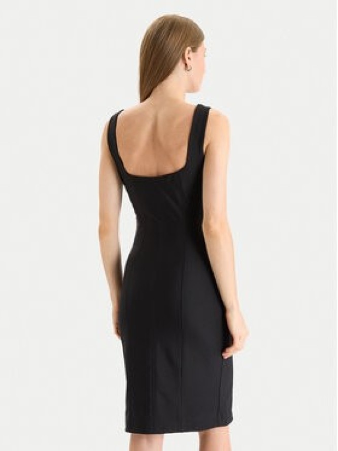 Rinascimento Sukienka koktajlowa CFC0125541003 Czarny Slim Fit