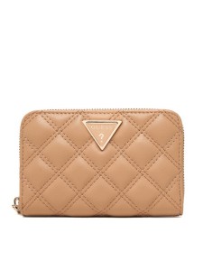 Guess Portfel Giully II Sgl SWQG96 73140 Beżowy